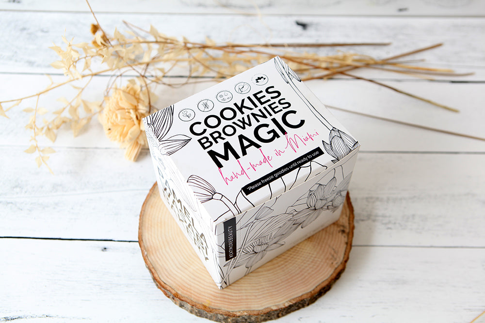 Gift Box, 6 Brownies, Mixed Flavors! Grab-n-Go