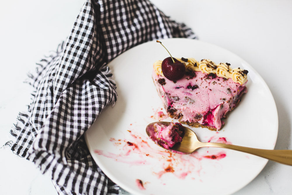 Cherry Fermented Cheesecake