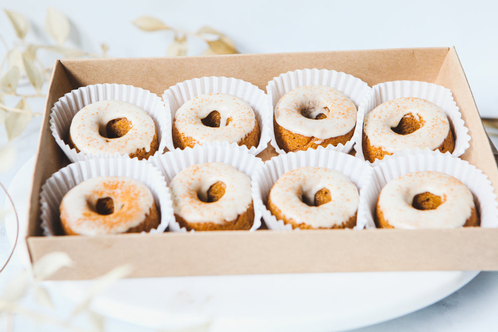 Pumpkin Cider Mini-Donuts
