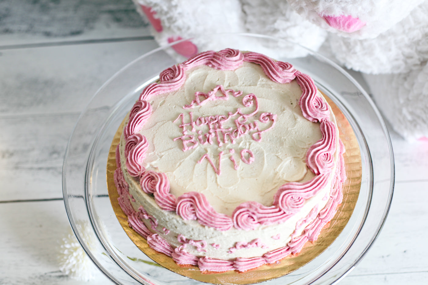 Birthday Cake: Vanilla Ribbons Cake