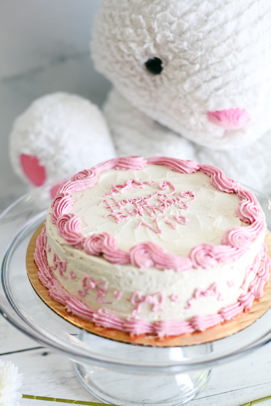 Birthday Cake: Vanilla Ribbons Cake