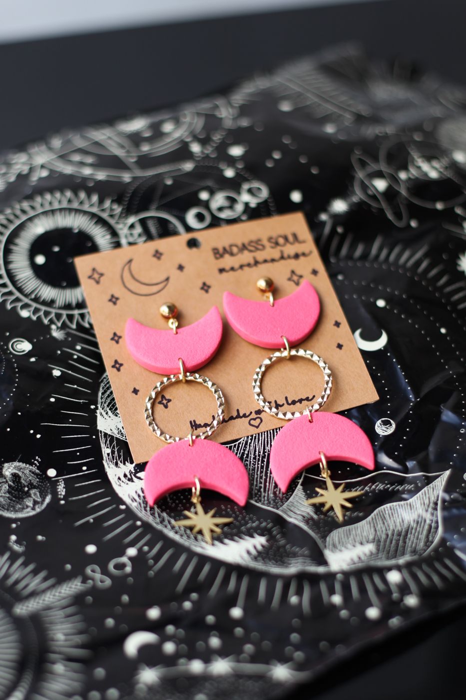 Cosmic Cascade Earrings