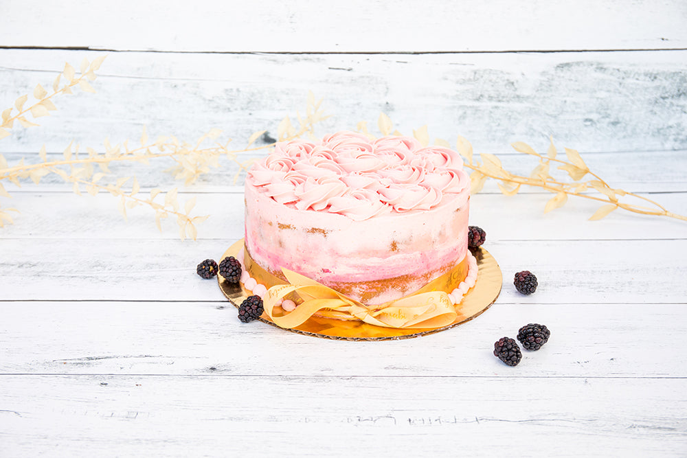 Birthday Cake: Blush & Rose