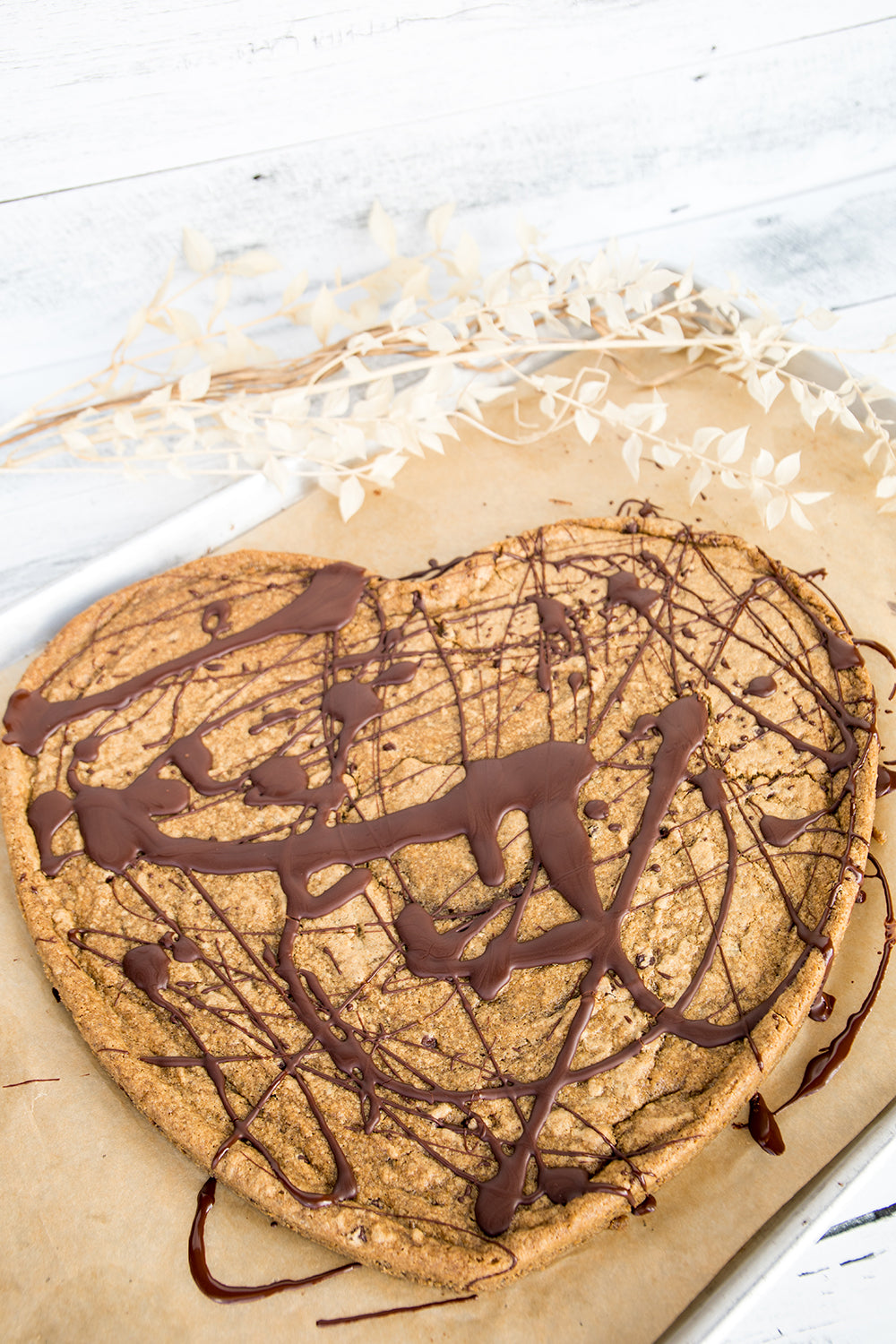 Giant Heart-Shape Cookie