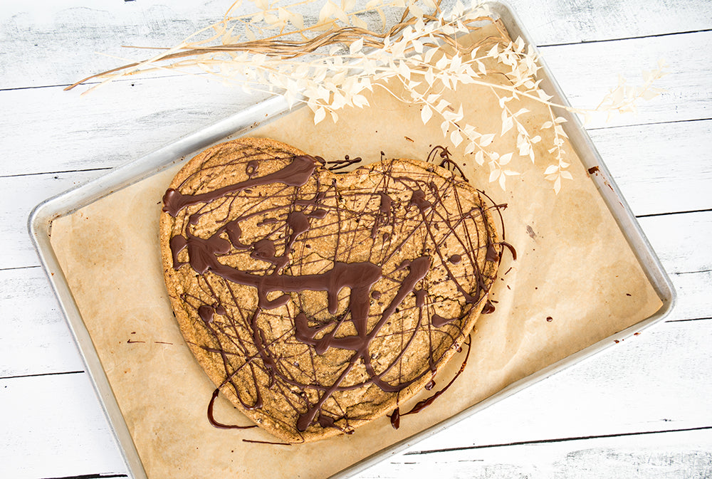 Giant Heart-Shape Cookie