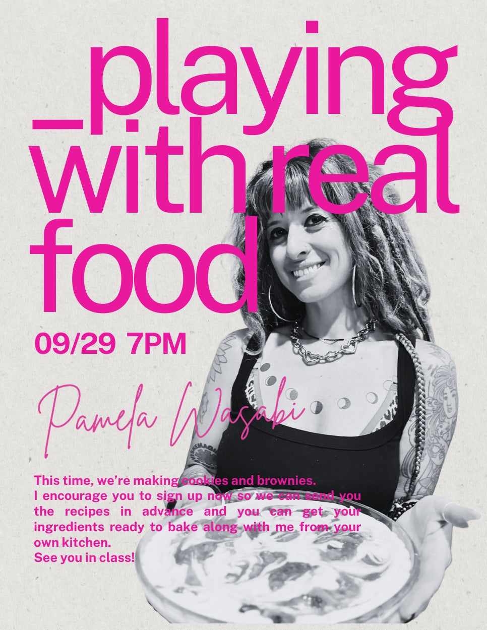 Virtual Cooking Class: 09/28
