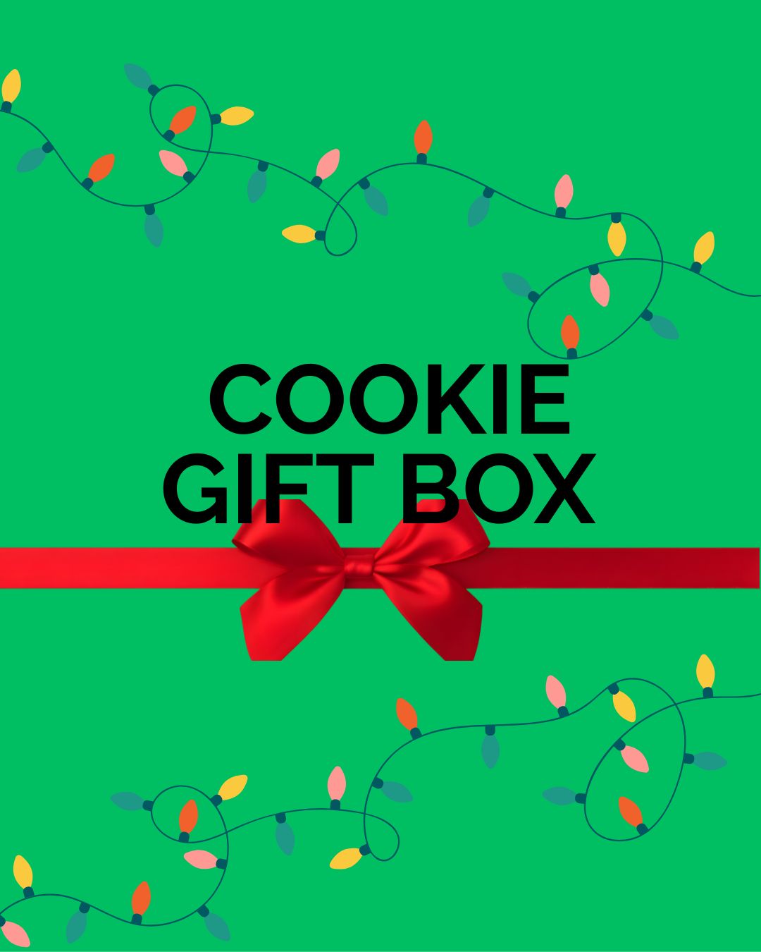 Holiday Gift Box: Large Cookies, 12 units
