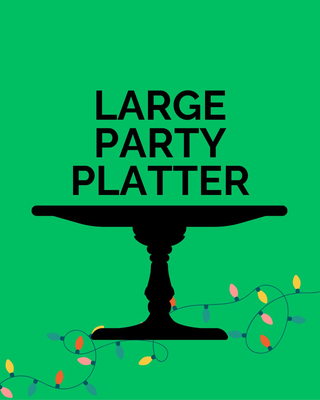 Holiday Party Platter, Serves 40 ppl - Vegan and Gluten-free