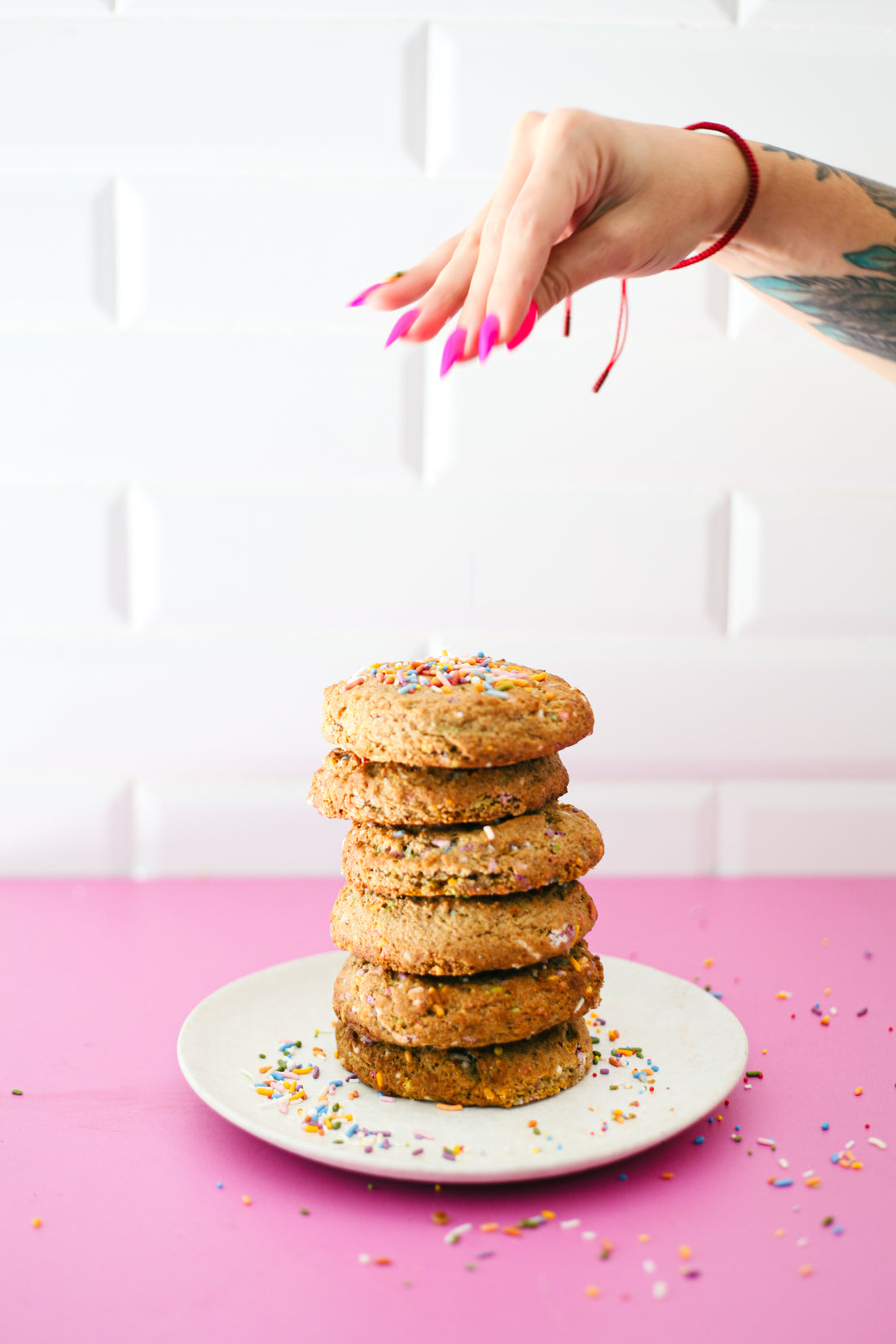 Birthday Funfetti Cake Cookie Box, 8 Cookies