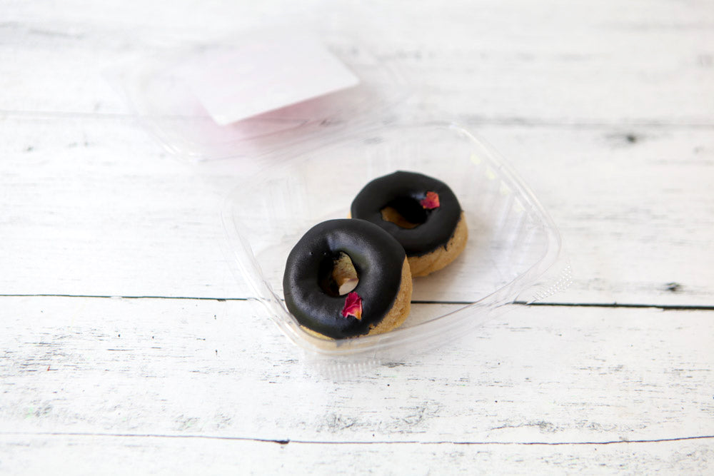 Chrome Rose Mini Donut, 24 Donuts
