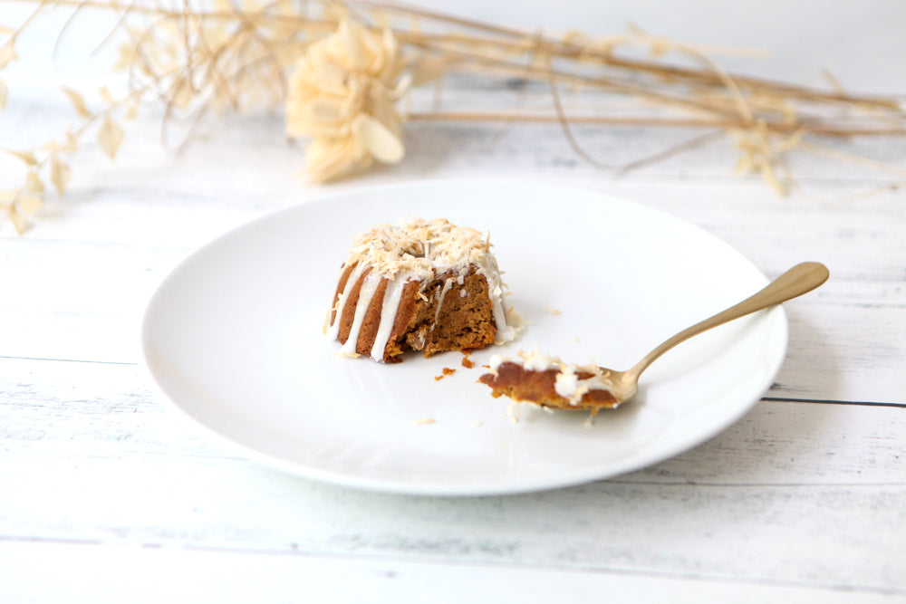 Sweet Potato with Coconut Glaze, 4 Mini Bundts