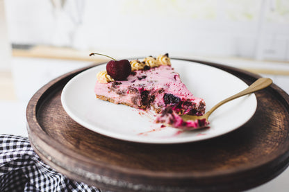Cherry Fermented Cheesecake