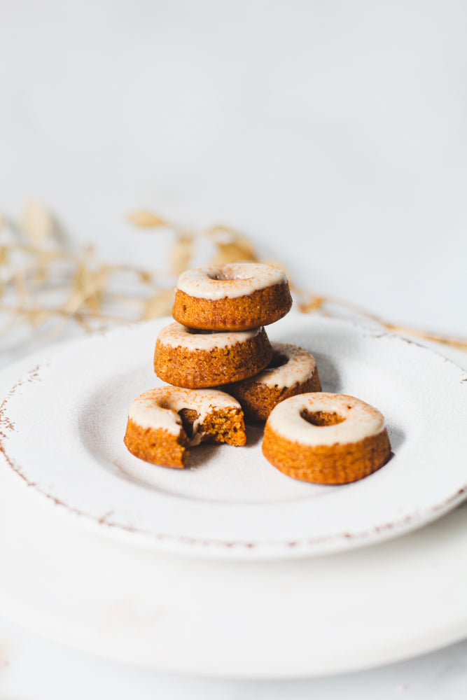 Pumpkin Cider Mini-Donuts