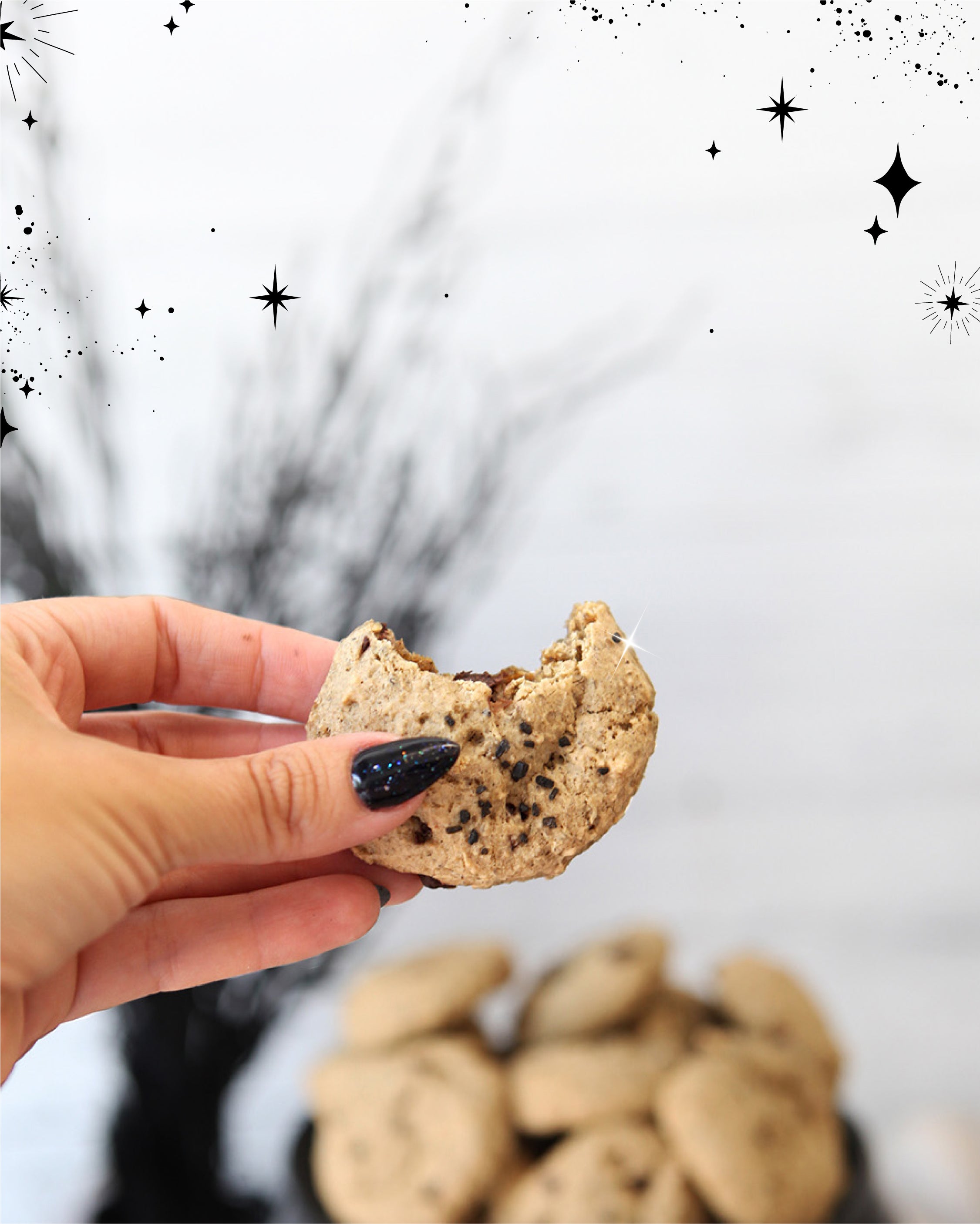 Mini Celestial Chunk Cookie, Bag of 24 Mini Cookies (Halloween Special)
