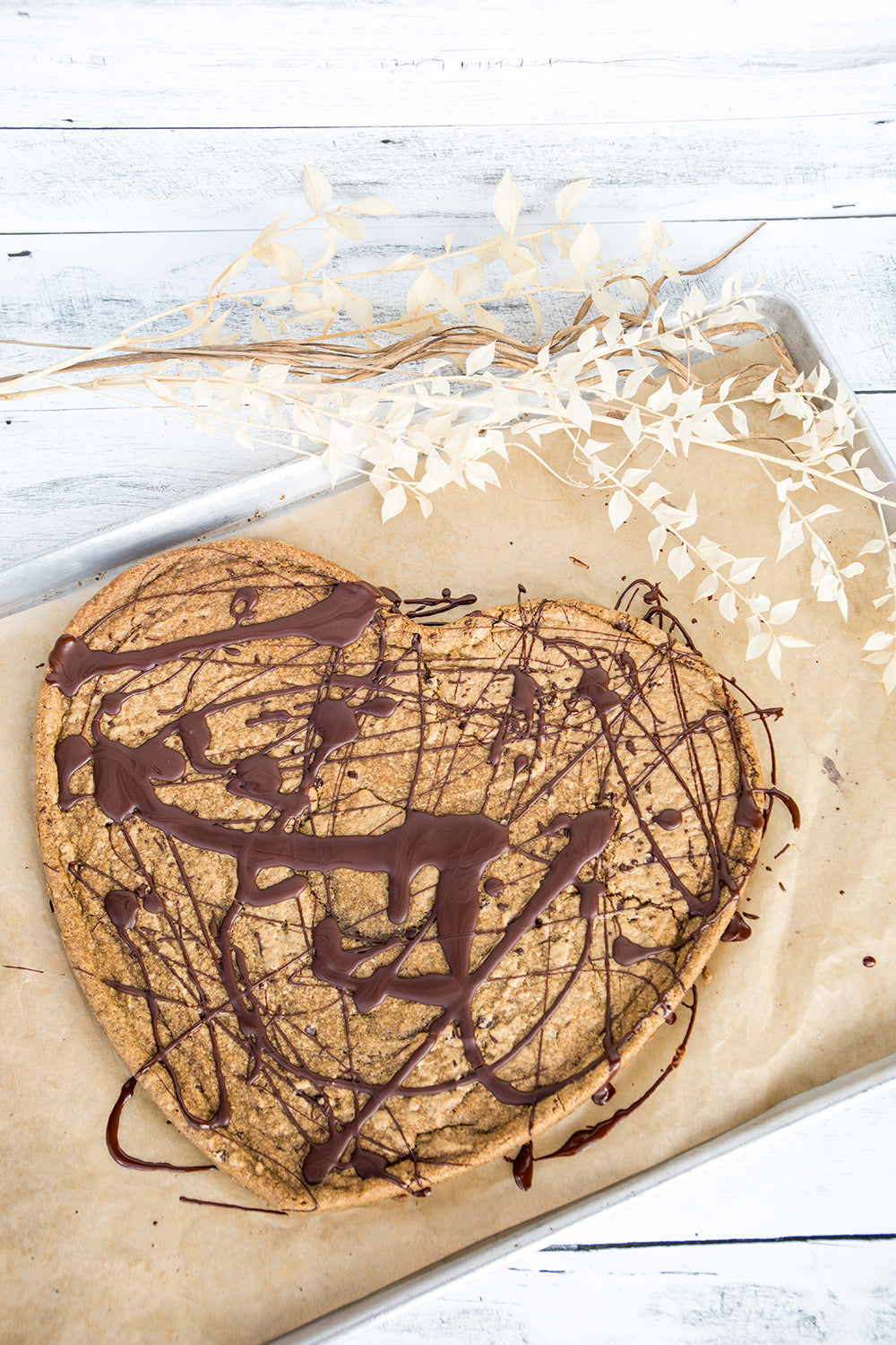 Giant Heart-Shape Cookie