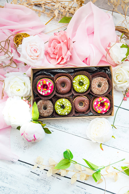 Rainbow Donut Box