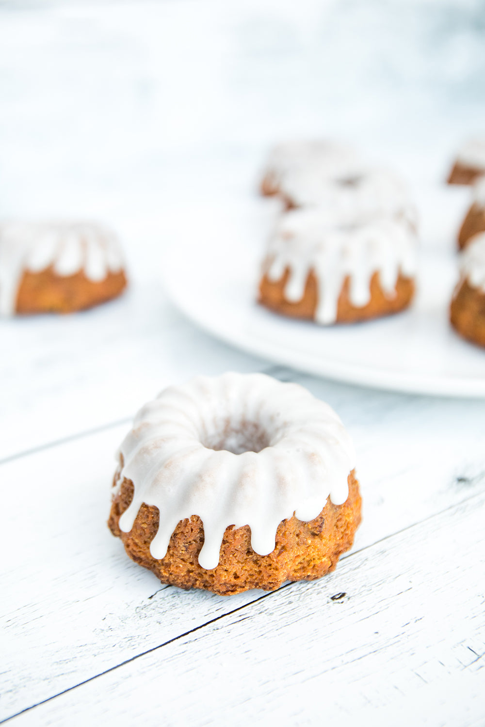 Carrot Spring Cake, 4 Mini Bundts